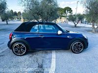 Usata Mini Cooper D Cabriolet 116 CV (85 kW) 2018 Blu/azzurro Cabrio