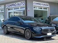 Usata Mercedes E220 Business 194 CV (142 kW) 2021 Nero Berlina
