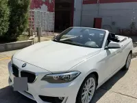 Usata BMW 218 150 CV (110 kW) 2016 Bianco Cabrio