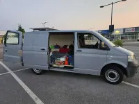 Usata VW T5 102 CV (75 kW) 2009 Grigio Furgone