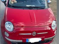 Usata Fiat 500 Pop 75 CV (55 kW) 2009 Rosso Cabrio