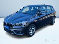Usata BMW 218 Active Tourer Advantage 150 CV (110 kW) 2017 Grigio Monovolume