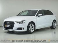Usata Audi A3 Sport 116 CV (85 kW) 2018 Bianco Berlina