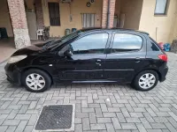 Usata Peugeot 206 60 CV (44 kW) 2011 Nero Berlina