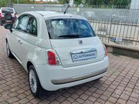 Usata Fiat 500 Lounge 75 CV (55 kW) 2009 Bianco Cabrio