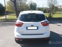Usata Ford C-MAX Titanium 116 CV (85 kW) 2015 Bianco Monovolume