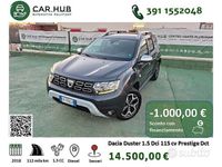 Usata Dacia Duster Prestige 110 CV (80 kW) 2019 Grigio SUV