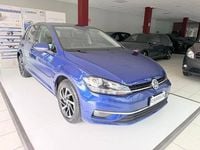 Usata VW Golf Trendline 86 CV (63 kW) 2018 Blu Berlina
