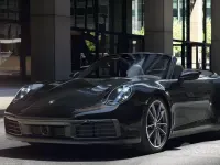 Usata Porsche 992 385 CV (283 kW) 2020 Nero Cabrio