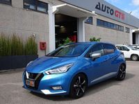 Usata Nissan Micra Tekna 90 CV (66 kW) 2017 Blu/azzurro Utilitaria