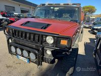 Usata Hummer H2 322 CV (236 kW) 2004 Rosso SUV