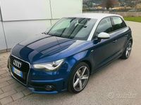 Usata Audi A1 Sportback S-Line 122 CV (89 kW) 2013 Blu Utilitaria
