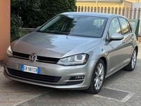 Usata VW Golf VII Highline 122 CV (89 kW) 2013 Argento Berlina
