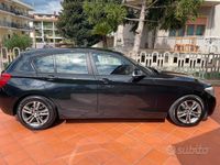 Usata BMW 116 Efficient Dynamics 115 CV (84 kW) 2014 Nero Utilitaria