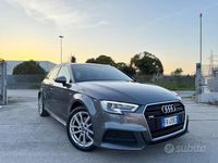 Usata Audi A3 S-Line 116 CV (85 kW) 2017 Grigio Berlina