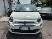 Usata Fiat 500C Lounge 69 CV (50 kW) 2017 Bianco Cabrio