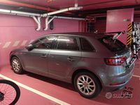 Usata Audi A3 Sportback g-tron 2016 Grigio Utilitaria