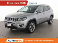 Usata Jeep Compass Limited 140 CV (102 kW) 2018 Argento SUV