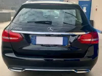 Usata Mercedes C200 136 CV (100 kW) 2015 Nero metallizzato Station wagon