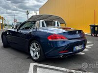 Usata BMW Z4 184 CV (135 kW) 2012 Blu Cabrio