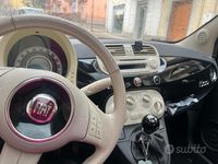 Usata Fiat 500 Lounge 69 CV (50 kW) 2015 Nero Utilitaria