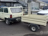 Begagnad Fiat Panda Young 34 HK (25 kW) 1991 Vit Sedan