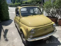 Usata Fiat 500 1970 Giallo Utilitaria