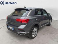 Usata VW T-Roc Style 150 CV (110 kW) 2021 Grigio SUV