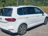 Usata VW Touran R-line 150 CV (110 kW) 2016 Bianco Monovolume