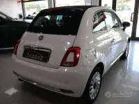 Usata Fiat 500C Lounge 69 CV (50 kW) 2017 Bianco Cabrio