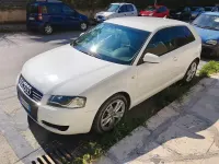 Usata Audi A3 105 CV (77 kW) 2003 Bianco Utilitaria