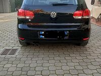 Usata VW Golf VI 110 CV (80 kW) 2009 Nero Utilitaria