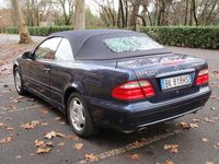 Usata Mercedes CLK200 Elegance 192 CV (141 kW) 2000 Blu/azzurro Cabrio