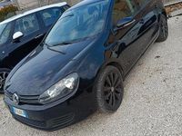 Usata VW Golf VI 2010 Nero Utilitaria