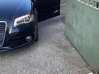 Käytetty Audi A3 S-Line 2008 Musta Viistoperä
