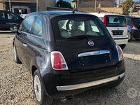 Usata Fiat 500 Lounge 69 CV (50 kW) 2012 Nero Berlina