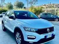 Usata VW T-Roc Style 116 CV (85 kW) 2019 Bianco SUV