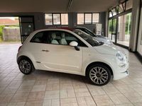 Usata Fiat 500C Lounge 69 CV (50 kW) 2018 Bianco pastello Cabrio