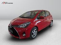 Usata Toyota Yaris Hybrid Active 100 CV (73 kW) 2016 Rosso Berlina