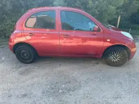 Usata Nissan Micra Acenta 80 CV (58 kW) 2005 Rosso Berlina