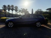 Usata Mercedes C220 Business 170 CV (125 kW) 2017 Blu/azzurro Station wagon
