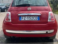 Usata Fiat 500 69 CV (50 kW) 2009 Rosso Cabrio
