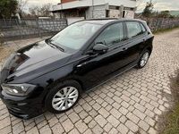 Usata VW Polo R-line 95 CV (69 kW) 2018 Nero Utilitaria