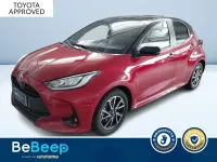Usata Toyota Yaris Style 115 CV (84 kW) 2022 Rosso metallizzato Utilitaria