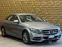 Usata Mercedes C220 170 CV (125 kW) 2015 Grigio Berlina