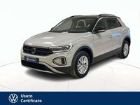 Usata VW T-Roc Life 110 CV (80 kW) 2022 Nero pastello SUV