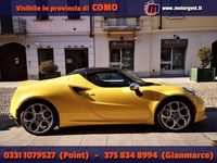 Second-hand Alfa Romeo 4C Spider 241 CP (177 kW) 2017 Galben Cabrio