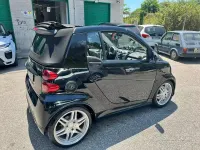 Usata Smart ForTwo Cabrio Brabus 98 CV (72 kW) 2008 Nero Cabrio
