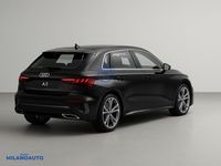 Usata Audi A3 Sportback S-Line 150 CV (110 kW) 2022 Nero Utilitaria