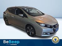 Usata Nissan Leaf N-Connecta 110 kW (150 CV) 2018 Grigio metallizzato Utilitaria